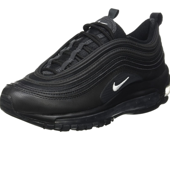 Men's Nike Air Max 97 Black Terry Cloth Size 8 with Box - Picture 6 of 14